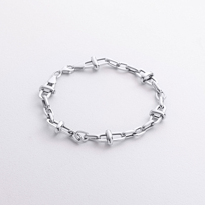 Браслет "Camila" у білому золоті б05645