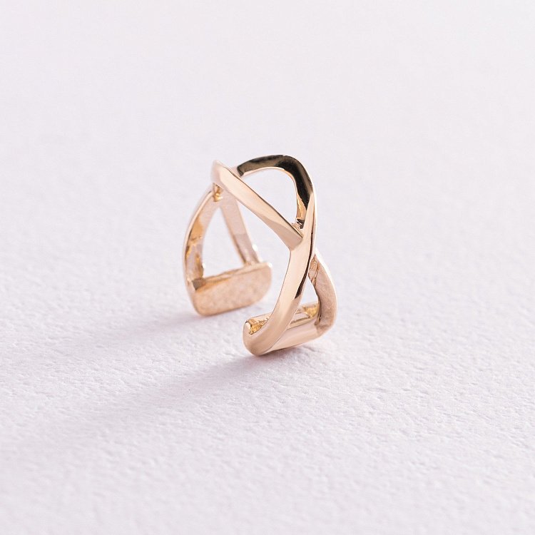 Каффа "Лея" в желтом золоте с07678 от ювелирного магазина Оникс