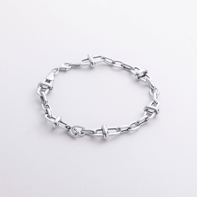 Браслет "Camila" у білому золоті б05645 Браслет "Camila" у білому золоті б05645 від ювелірного магазину Онікс