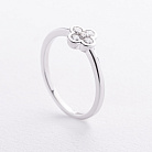 Золотое кольцо "Клевер" с бриллиантами кб0673sm от ювелирного магазина Оникс - 1