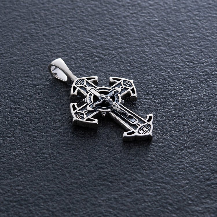 Православний хрест 131479 від ювелірного магазину Онікс - 3