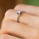 Помолвочное кольцо с бриллиантами (белое золото) 236381122 от ювелирного магазина Оникс - 5