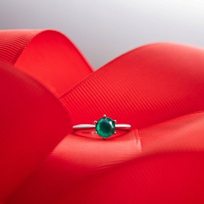 Серебряное кольцо с агатом 1851/1p-GRAG №5