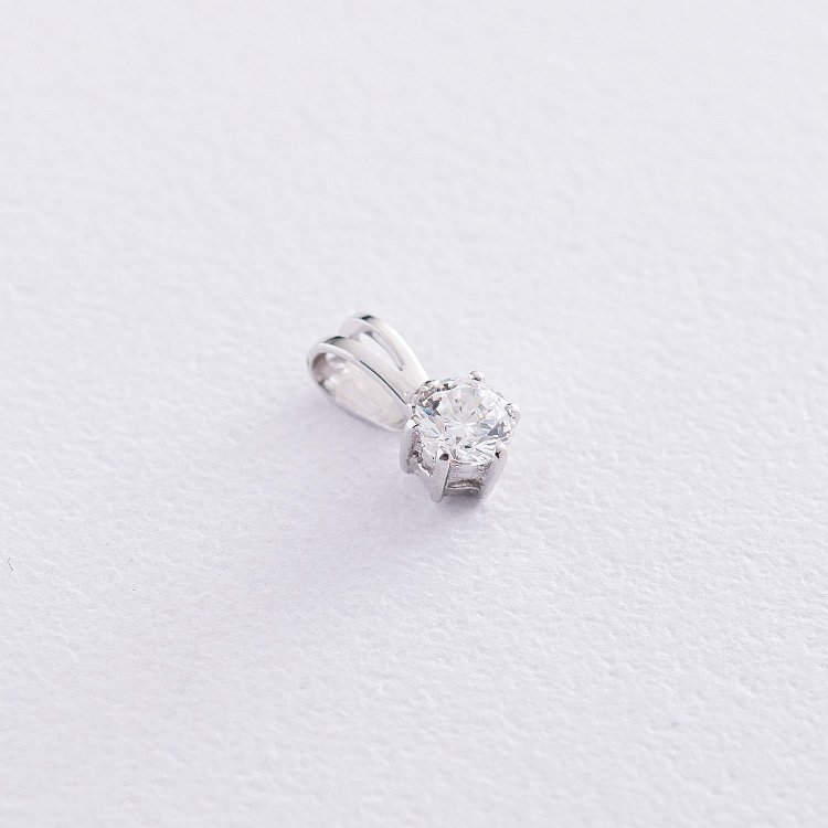 Золота підвіска з фіанітом п01870 від ювелірного магазину Онікс