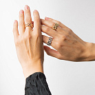 Кольцо "Charlie" в красном золоте к08370 от ювелирного магазина Оникс - 7