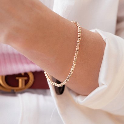 Браслет из красного золота б04169 №11