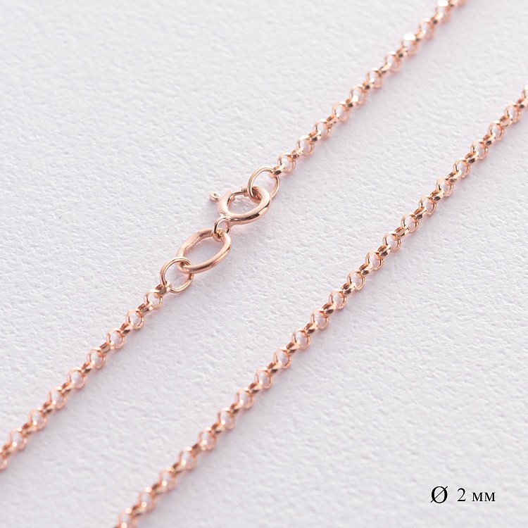 Золотая цепочка плетение Ролло (2.0 мм) ц00199 от ювелирного магазина Оникс