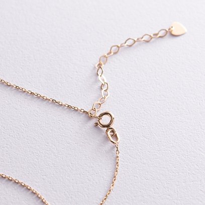 Кольє "Німфа" в жовтому золоті кол01929 №3