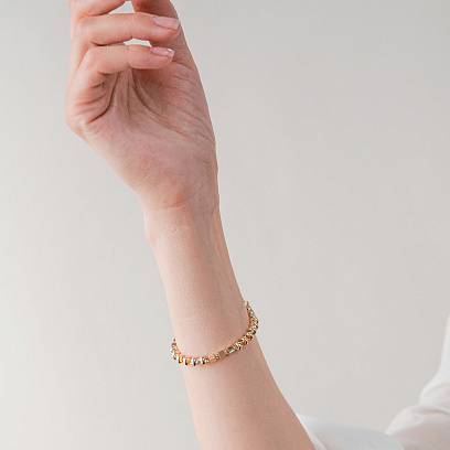 Золотой браслет "Colette" б05631 №5