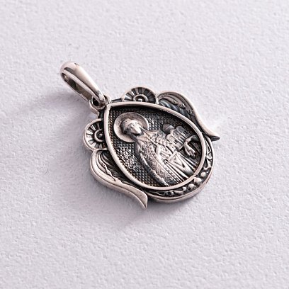 Серебряная подвеска "Святая равноапостольная княгиня Ольга" 131700