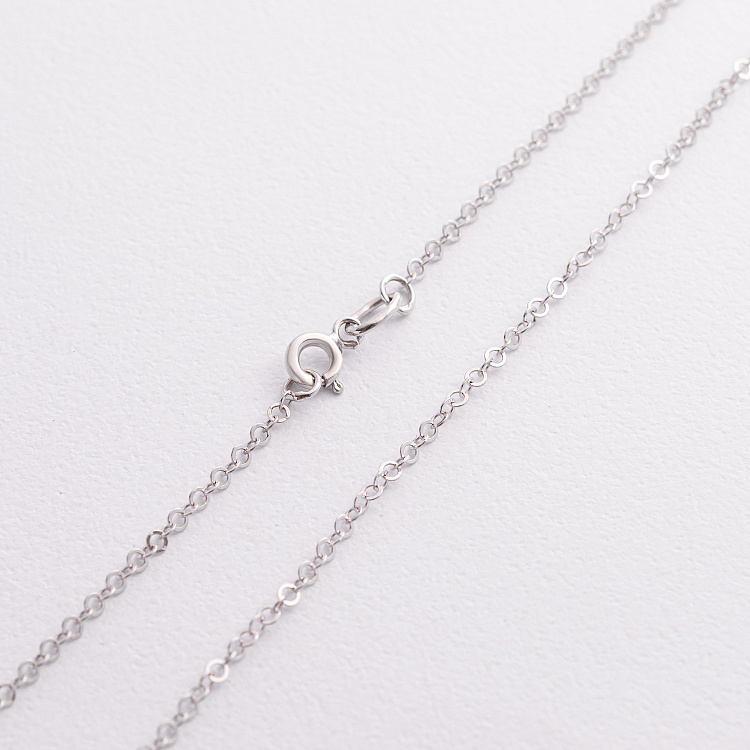 Ланцюжок у білому золоті 1мм ц00272-1 від ювелірного магазину Онікс
