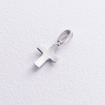 Золотой детский крестик п02996 №3