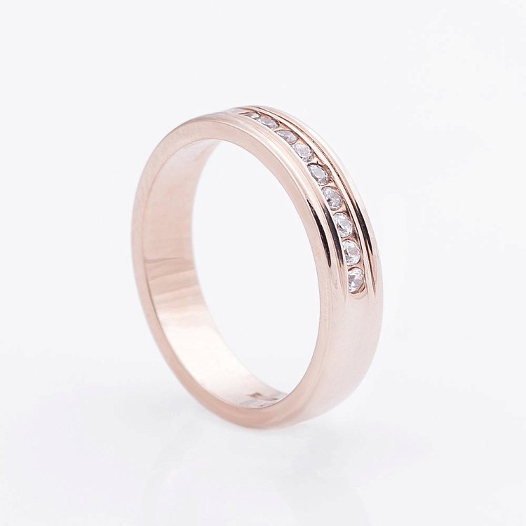 Обручальное кольцо обр000051 от ювелирного магазина Оникс - 3