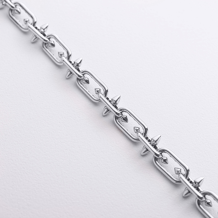 Браслет "Mikaela" в белом золоте б05777 от ювелирного магазина Оникс - 4