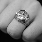 Мужское серебряное кольцо "Воин" 420 от ювелирного магазина Оникс - 8