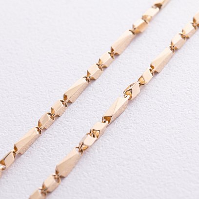 Фантазійний ланцюжок у жовтому золоті ц00473 №3