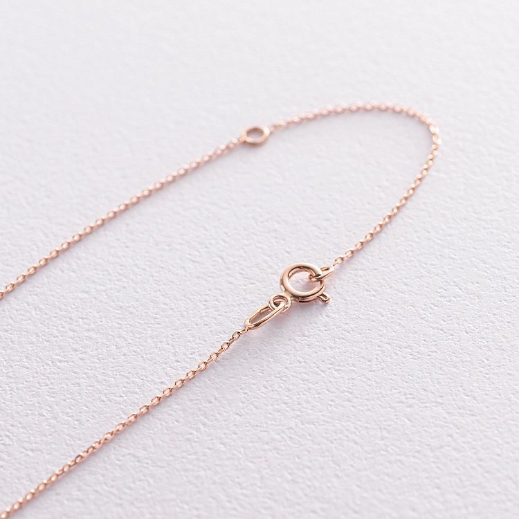 Подвійне кольє "Монетки" з червоного золота кол01873 від ювелірного магазину Онікс - 3