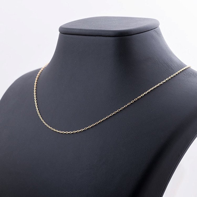 Золотий ланцюжок Якірне плетіння (1 мм) ц00235-1 від ювелірного магазину Онікс - 2