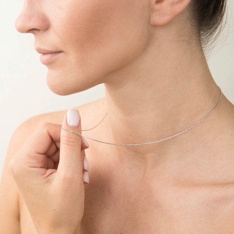 Золотая цепочка Якорное плетение ц00038б от ювелирного магазина Оникс - 2