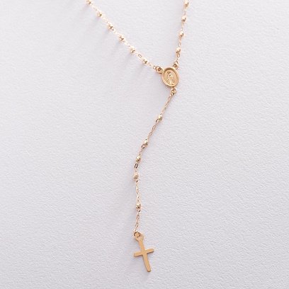 Золотое колье "Розарий" кол01152