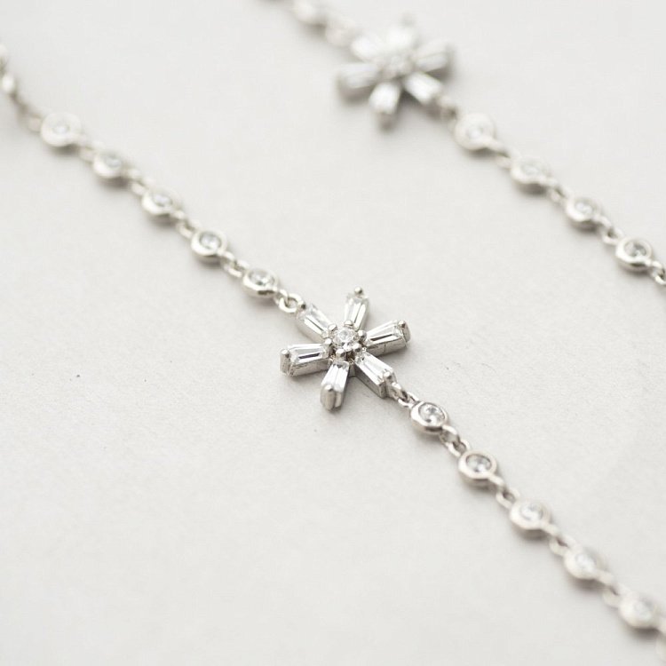 Серебряные серьги с фианитами 122159 от ювелирного магазина Оникс - 3