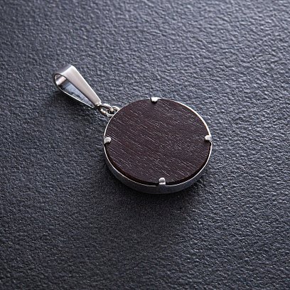 Серебряный кулон "Оберег Коловрат со Звездой Руси" 169 №8