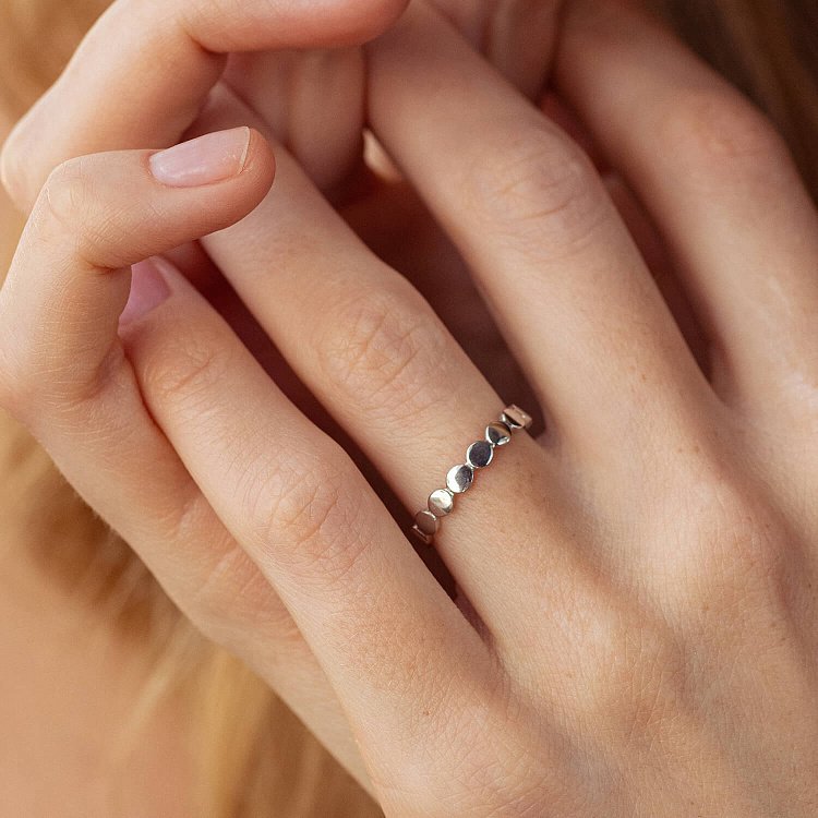 Каблучка "Керрі" у сріблі 7079 від ювелірного магазину Онікс - 1