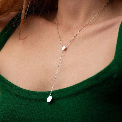 Золоте кольє з монетками (можливе гравіювання) кол01480 №7