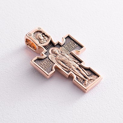 Православний хрест "Архангел Михаїл. Казанська ікона Божої Матері" п01837 №2