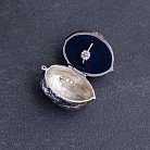 Серебряная фигура "Футляр для кольца" ручной работы 23102 от ювелирного магазина Оникс - 2