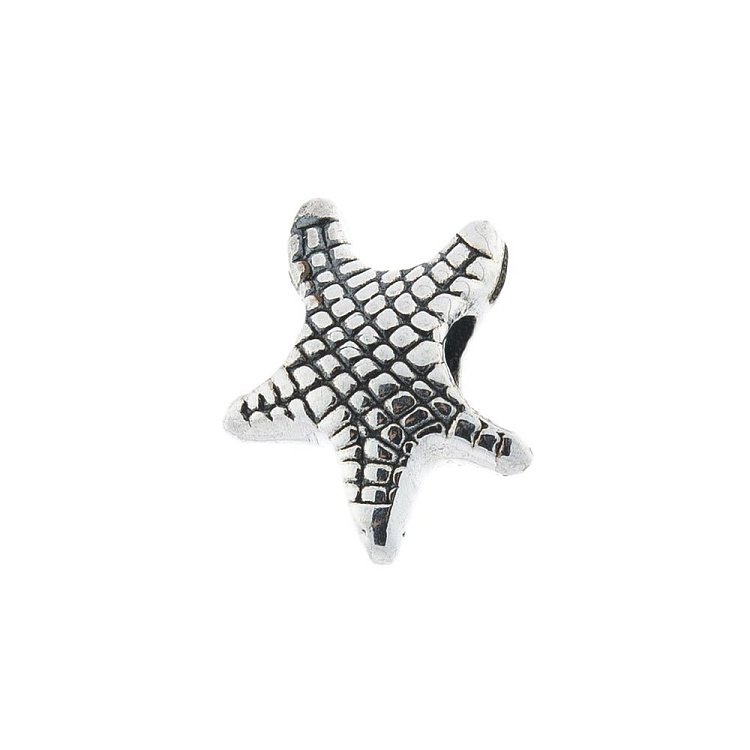 Звездочка (серебро, чернение) 131943 от ювелирного магазина Оникс