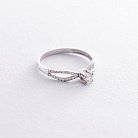 Золотое кольцо с бриллиантами кб03041 от ювелирного магазина Оникс - 2