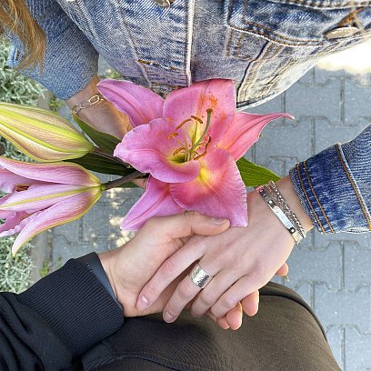 Срібний браслет "Свобода" 141482 №8