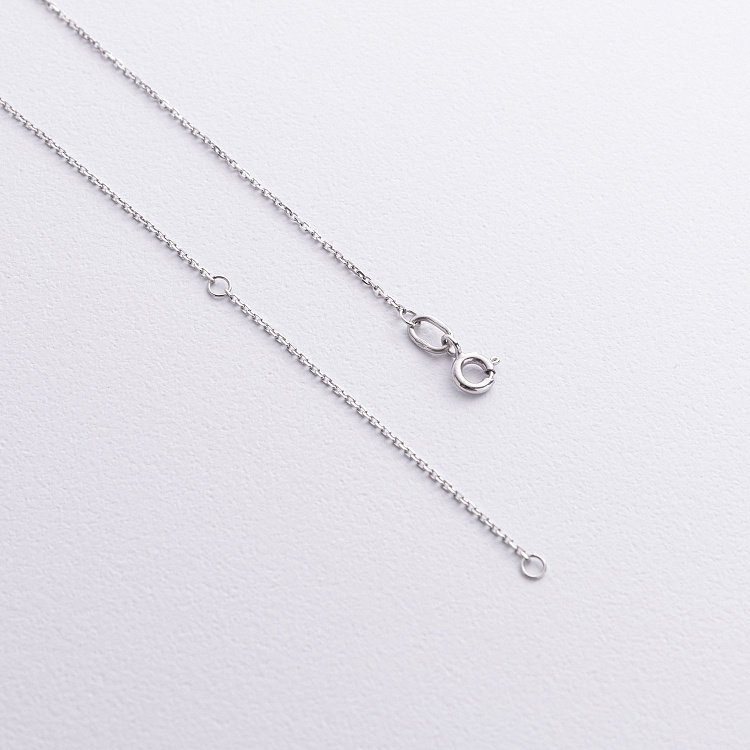 Кольє з діамантами (біле золото) 742071121 від ювелірного магазину Онікс - 4