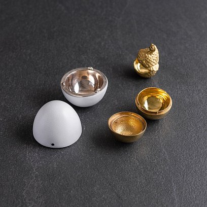 Фігура "Курка в яйці" ручної роботи 23122 №2