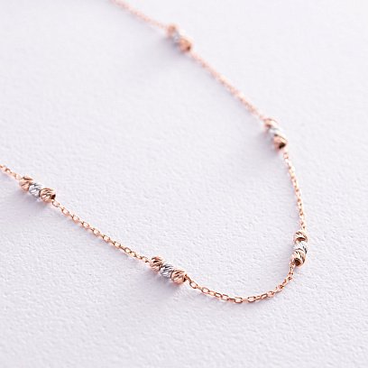 Золотой браслет "Шарики" б05109 №3