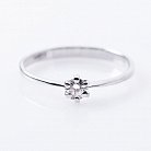 Золотое помолвочное кольцо с бриллиантом р0673б от ювелирного магазина Оникс - 2