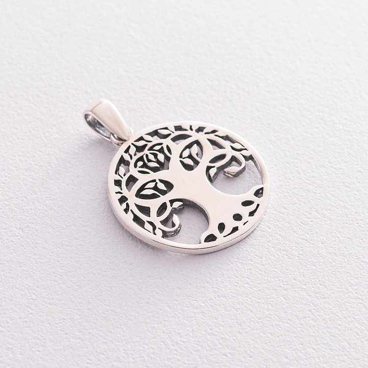 Срібний кулон "Древо життя" 132661 від ювелірного магазину Онікс