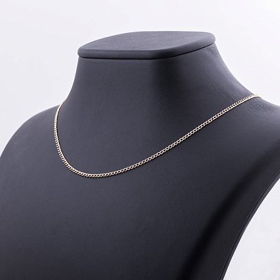 Золотий ланцюжок (панцирне плетіння 2.5 мм) ц00039-2.5 №2