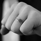 Серебряное кольцо "Вышиванка - сварга" 1115 от ювелирного магазина Оникс - 3