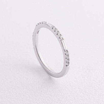 Золота каблучка з діамантами кб0617lg