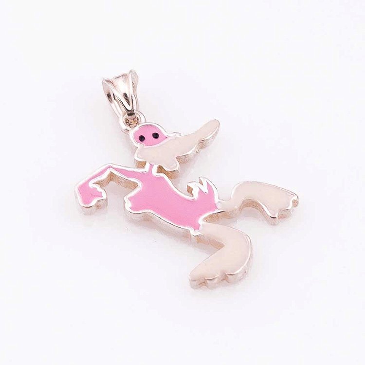 Серебряная подвеска "Уточка" с эмалью 131430ут от ювелирного магазина Оникс - 2