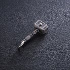 Срібний кулон "Молот з коловратом і рунами" 133228 от ювелирного магазина Оникс - 6