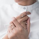 Срібний перстень "Кругообіг" 112250 от ювелирного магазина Оникс - 15
