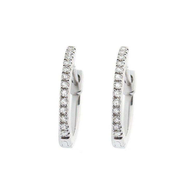 Сережки із золота (діаманти) сб0148ch від ювелірного магазину Онікс - 1