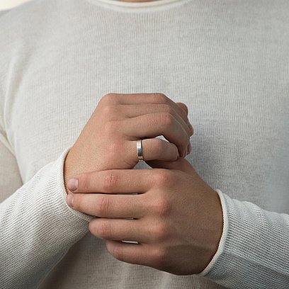 ﻿Парні каблучки "Моє сонце та місяць" 112565сл №3