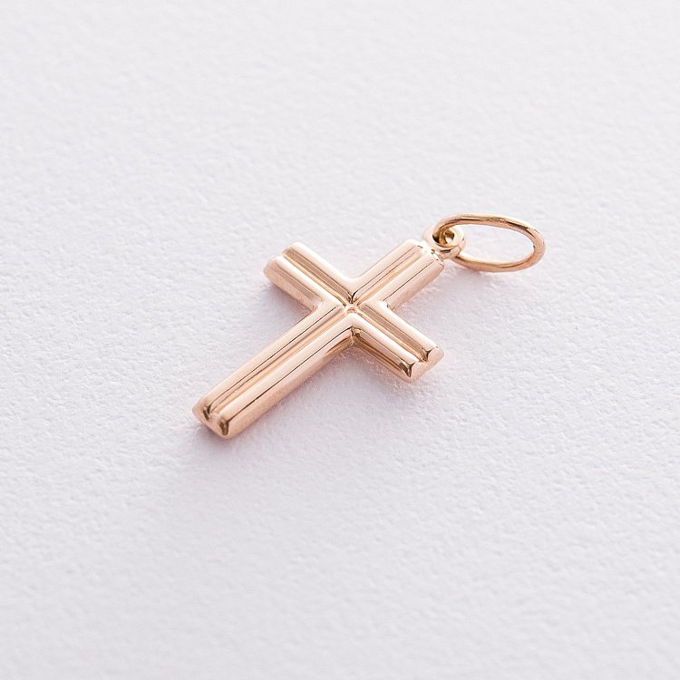 Золотий дитячий хрестик п03411 від ювелірного магазину Онікс