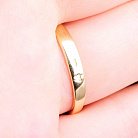 Женское кольцо из белого и желтого  золота с фианитами к02419 от ювелирного магазина Оникс - 6