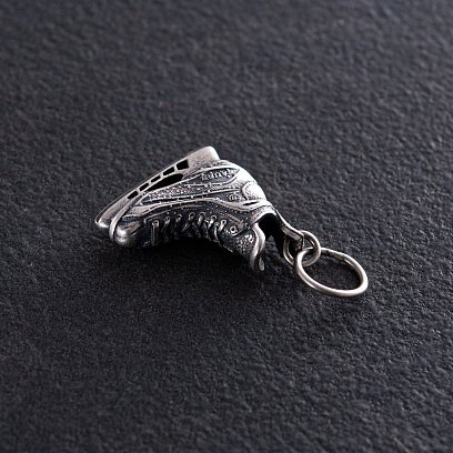 Серебряный кулон "Хоккейные коньки" 133198 №6