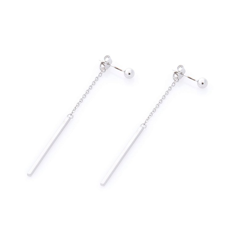 Серебряные серьги 122263 от ювелирного магазина Оникс - 1